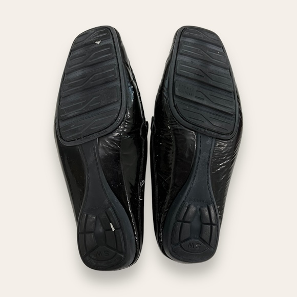 Stuart Weitzman Vintage Mule Black Size 7 - Picture 6 of 6